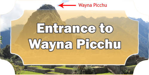 entrance to wayna Picchu