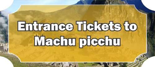Entrance ticket to Machu Picchu